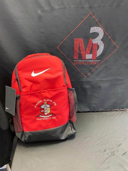 Kappa Alpha Psi-Swoosh Backpack Padded