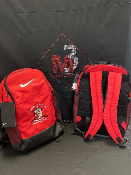 Kappa Alpha Psi-Swoosh Backpack Padded