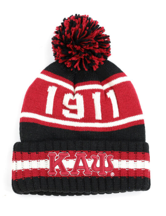 Pom Pom Beanie - Kappa Alpha Psi BBG - M3Greek®