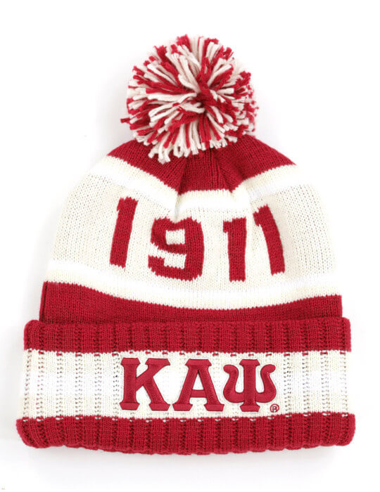 Pom Pom Beanie - Kappa Alpha Psi BBG - M3Greek®