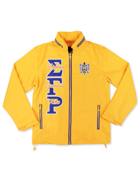 WINDBREAKER JACKET - Sigma Gamma Rho - M3Greek®