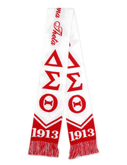 Winter Scarf - Delta Sigma Theta