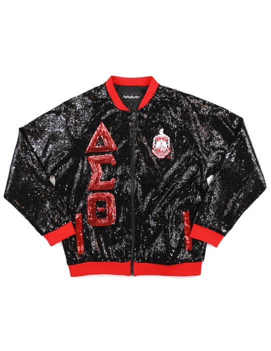Delta Sigma Theta - Sequin Zip Front Jacket (BBG 2024)