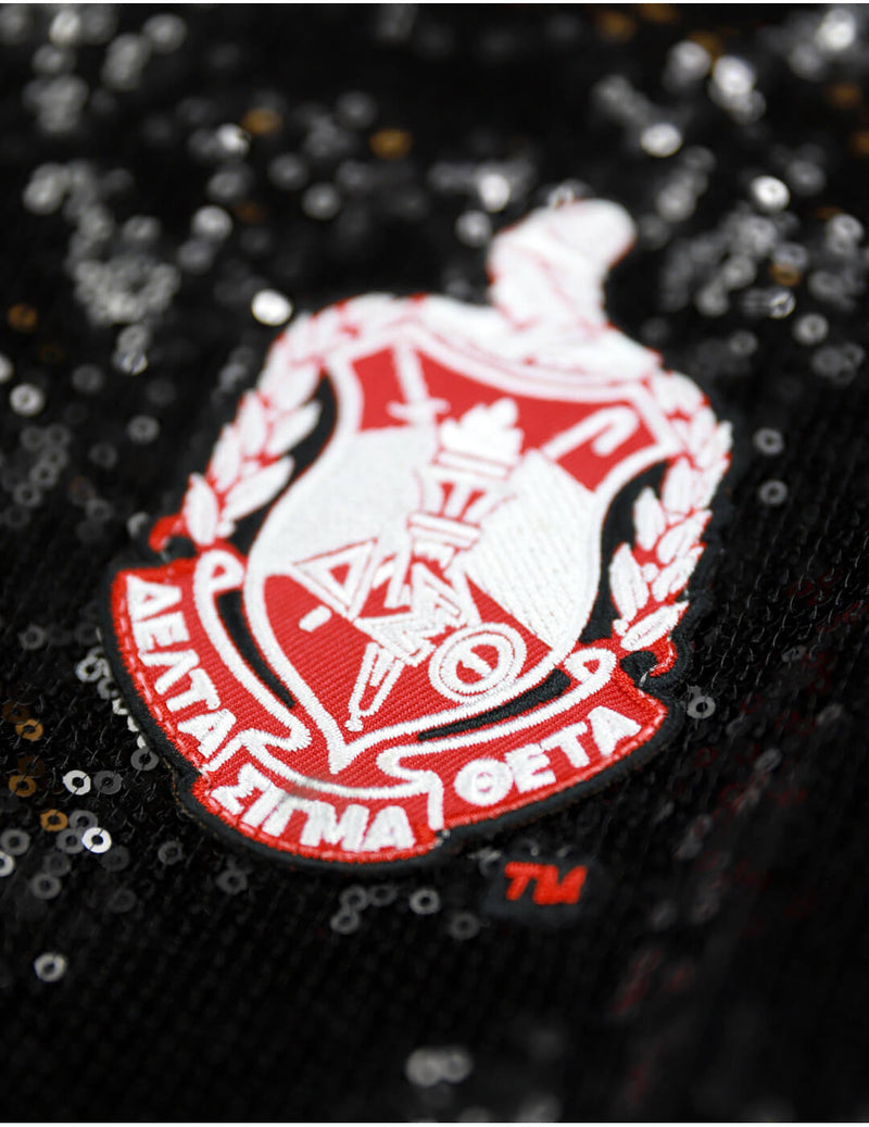 Delta Sigma Theta - Sequin Zip Front Jacket (BBG 2025)