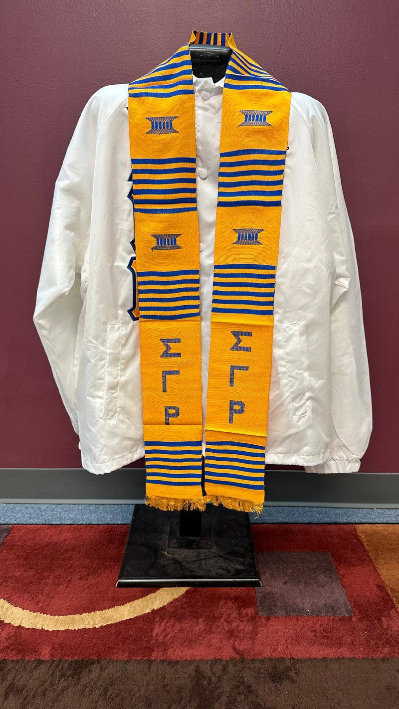Greek Organization and Class Kente Graduation Stoles