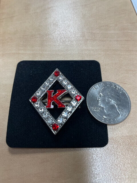 Kappa Alpha Psi-M3 Exclusive! Diamond Lapel Pin Or Diamond Cufflinks