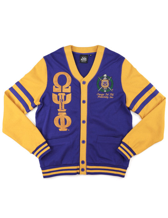 Omega Psi Phi-Light Weight Cardigan