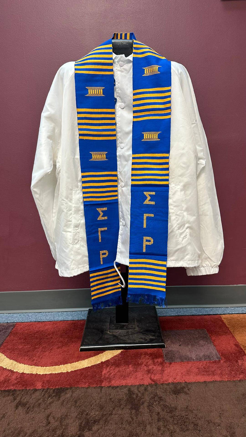Greek Organization and Class Kente Graduation Stoles Greek Organization and Class Kente Graduation Stoles