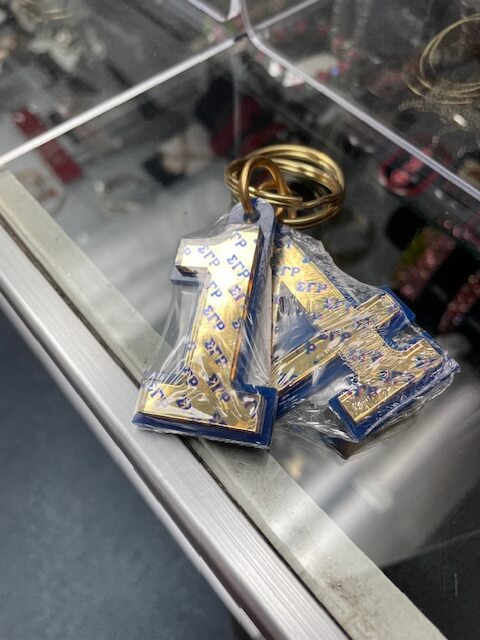 SGRHO Number Key Chain (Double Number)
