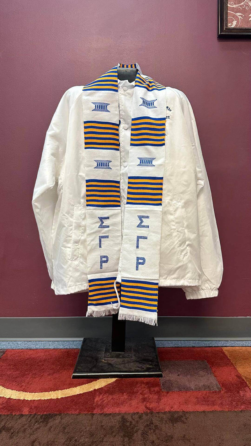 Greek Organization and Class Kente Graduation Stoles