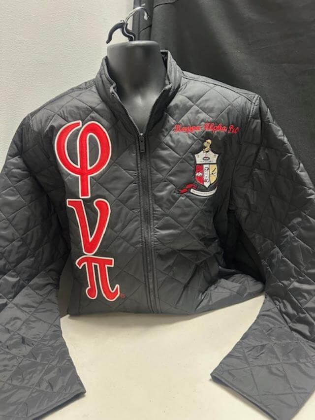 Kappa Alpha Psi- Old Skool Twill Quilted Jacket (NEW)2026 M3GREEK Excl