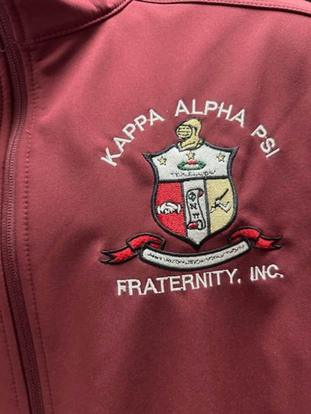 Kappa Alpha Psi Soft Shell Crimson Jacket 2026