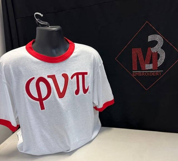 Kappa Alpha Psi-Greek  Twill Old Skool PNP RingerTee