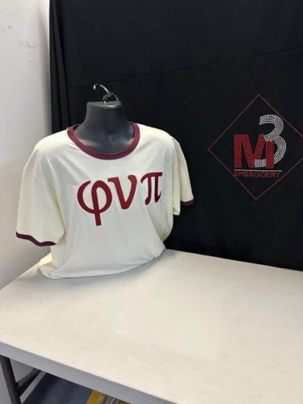 Kappa Alpha Psi-Greek  Twill Old Skool PNP RingerTee