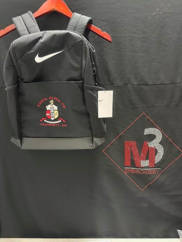 nike backpack alpha Kappa Alpha Psi-Swoosh Backpack Padded