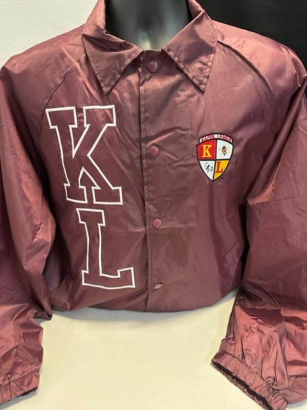 Kappa League Original  Jacket-Maroon - M3Greek®