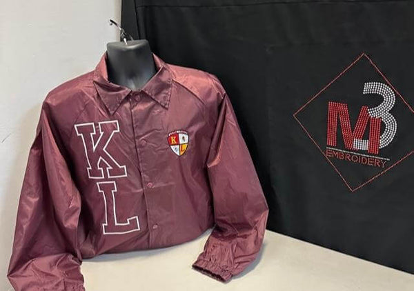 Kappa League Original  Jacket-Maroon - M3Greek®