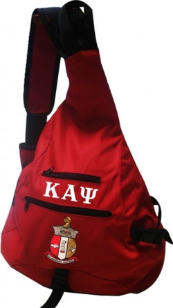 One-Strap Bookbag -Kappa Alpha Psi®️ -Greek_Paraphernalia - M3 Greek