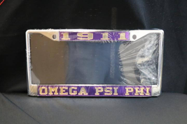 Omega Psi Phi-License Plate Frames