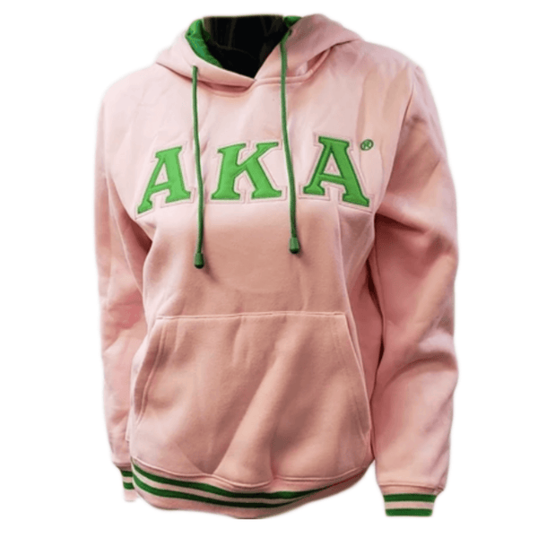 Twill Letter Hoodies BD - Alpha Kappa Alpha®️ - M3Greek®