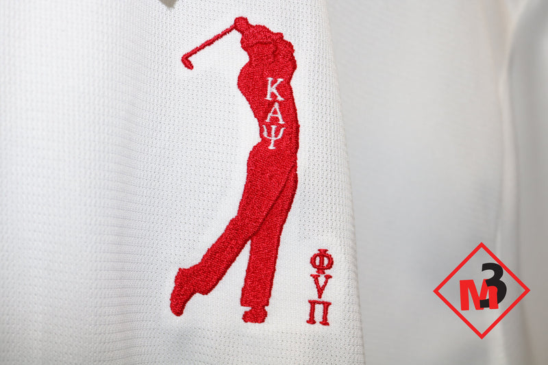 2019 Golfman Polo - Kappa Alpha Psi -Greek_Paraphernalia - M3 Greek