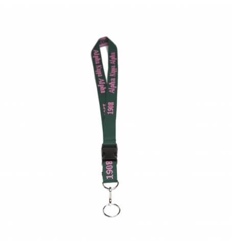 Greek PVC Lanyard - Alpha Kappa Alpha®️ -Greek_Paraphernalia - M3 Greek