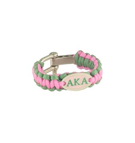 Survival Bracelet - Alpha Kappa Alpha™ -Greek_Paraphernalia - M3 Greek