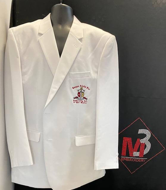 Kappa Alpha Psi Fraternity 50 Year white Blazer - M3Greek®