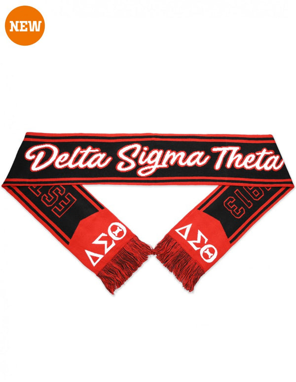 Winter Scarf - Delta Sigma Theta®️ -Greek_Paraphernalia - M3 Greek