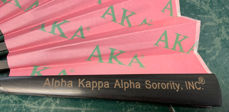 Wooden frame Sorority Fan - AlphaAlpha Kappa Alpha®️ -Greek_Paraphernalia - M3 Greek