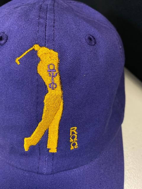 Omega Psi Phi GolfMan  Cap Twill