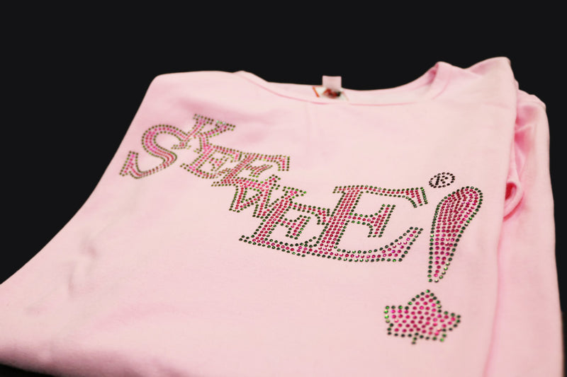 Skee-Wee Bling Tee - ALPHA KAPPA ALPHA™ -Greek_Paraphernalia - M3 Greek