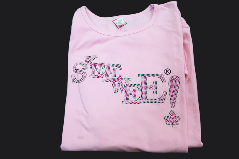 Skee-Wee Bling Tee - ALPHA KAPPA ALPHA™ -Greek_Paraphernalia - M3 Greek