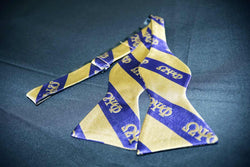 Self Tie Greek Letter Bow Tie - Omega Psi Phi -Greek_Paraphernalia - M3 Greek