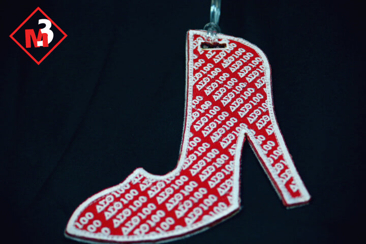 Heel Luggage Tag - Delta Sigma Theta®️ -Greek_Paraphernalia - M3 Greek