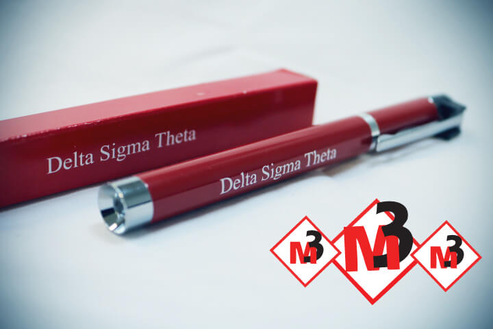 Sorority Logo Pen Light - Delta Sigma Theta®️ -Greek_Paraphernalia - M3 Greek