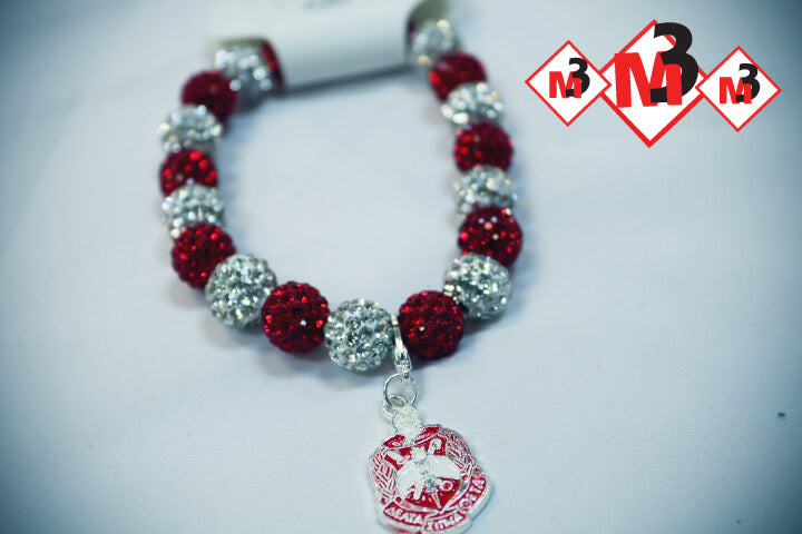 Single Charm, Bracelet - Delta Sigma Theta®️ -Greek_Paraphernalia - M3 Greek