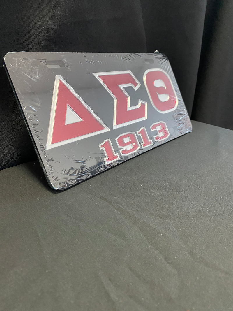 Delta Full License Plate