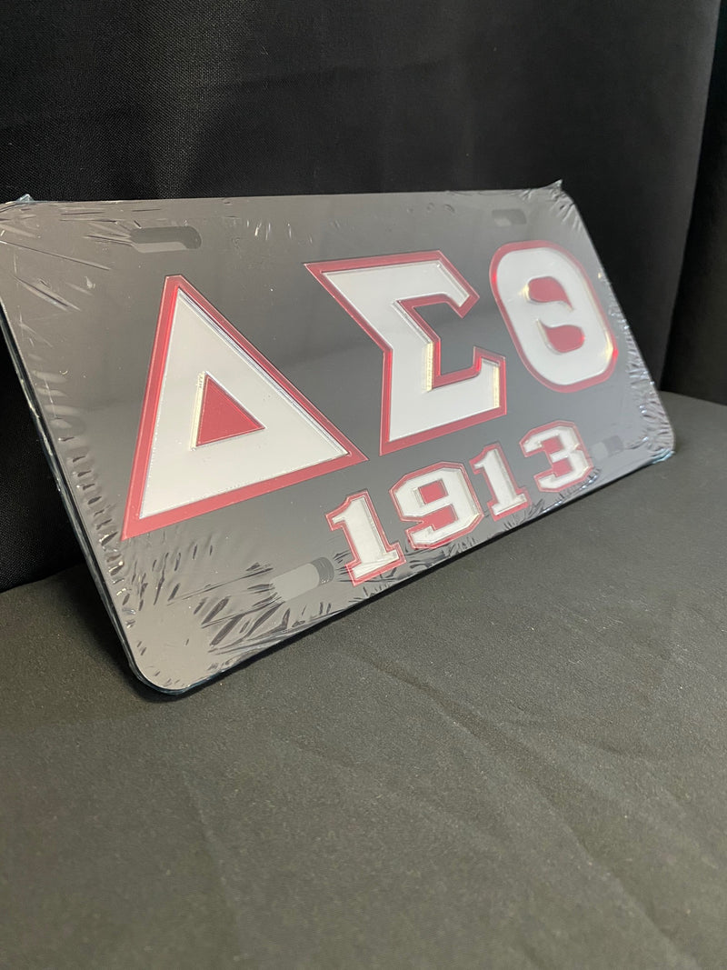 Delta Full License Plate