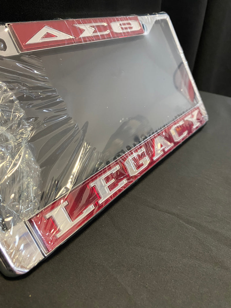 Delta Sigma Theta - License plate frames