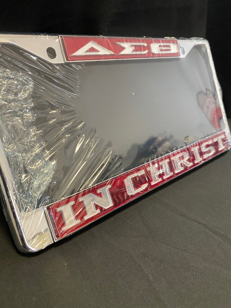 Delta Sigma Theta - License plate frames