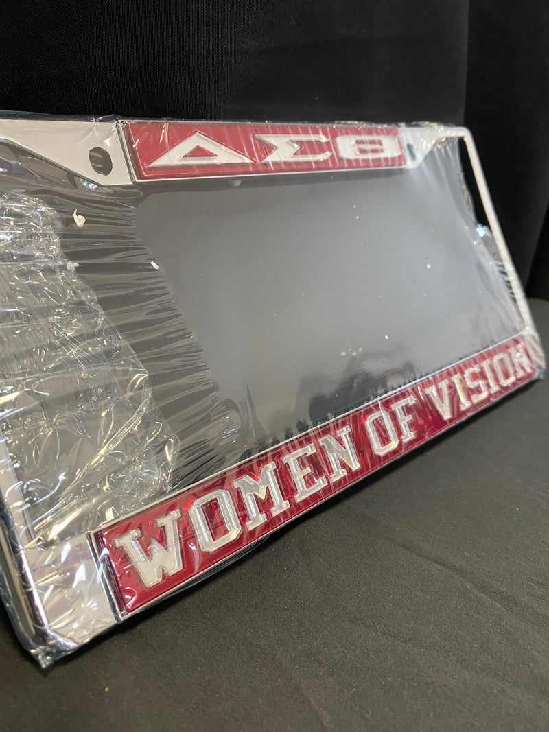Delta Sigma Theta - License plate frames