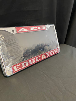 Delta Sigma Theta - License plate frames
