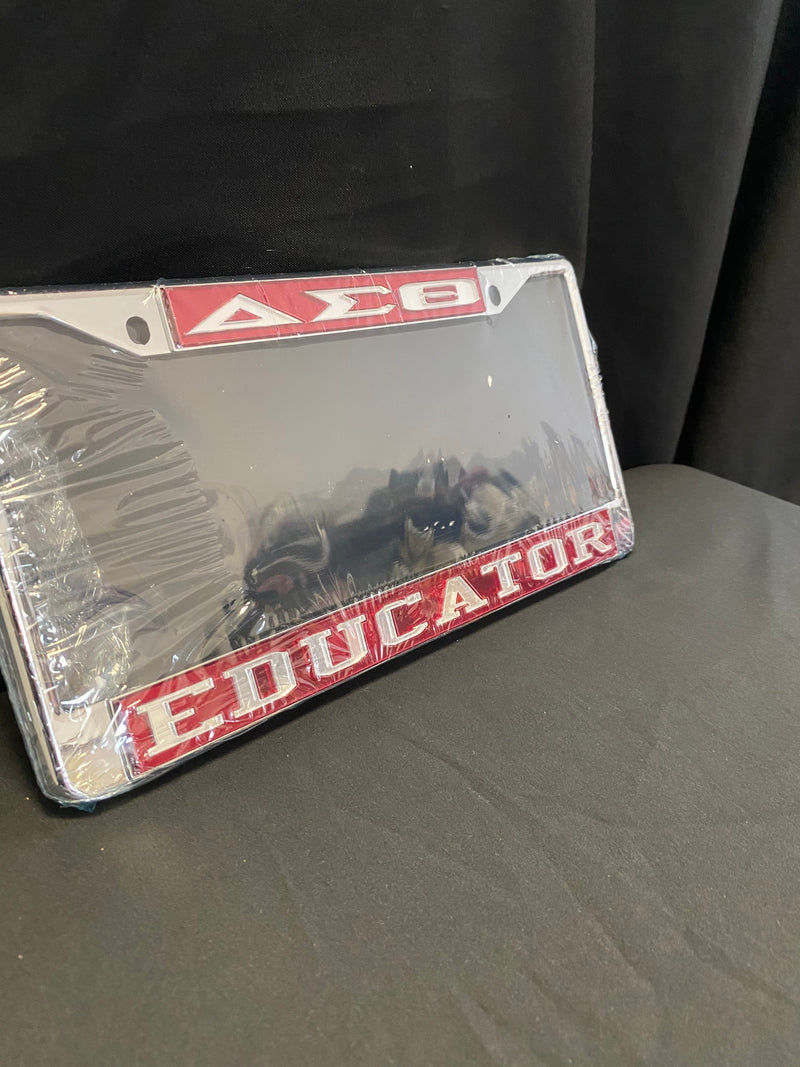 Delta Sigma Theta - License plate frames