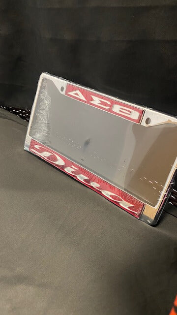 Delta Sigma Theta - License plate frames
