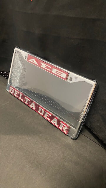 Delta Sigma Theta - License plate frames