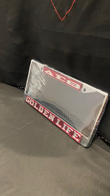 Delta Sigma Theta - License plate frames