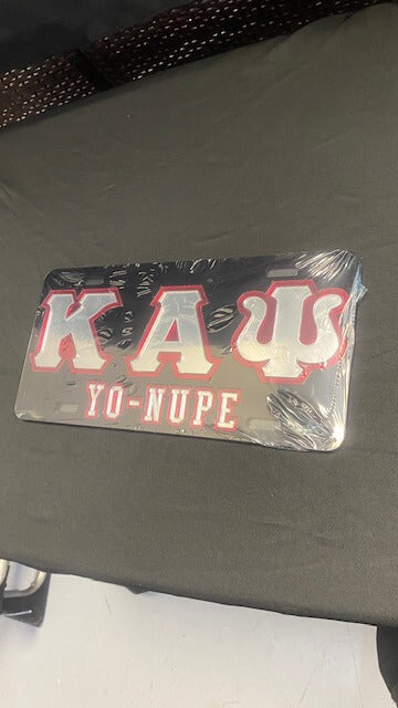 Kappa Full License Plate