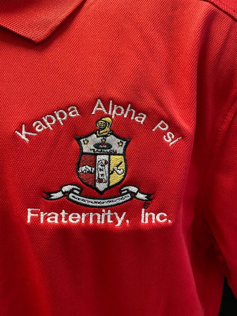 Crest Polo - Kappa Alpha Psi -Greek_Paraphernalia - M3 Greek