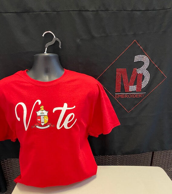 Kappa Vote Tee - Kappa Alpha Psi®️ -Greek_Paraphernalia - M3 Greek